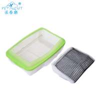 Pet cleaning Plastic Cat litter box indoor