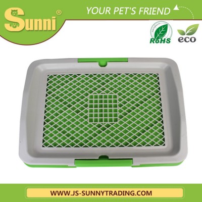 Simple durable plastic cat litter box cat sandbox